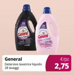 Acqua & Sapone General Detersivo lavatrice liquido 28 lavaggi offerta