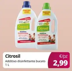 Acqua & Sapone Citrosil Additivo disinfettante bucato offerta