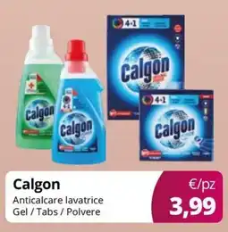 Acqua & Sapone Calgon Anticalcare lavatrice Gel/Tabs / Polvere offerta