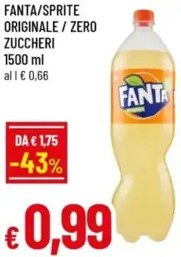 Famila Fanta/sprite originale / zero zuccheri offerta