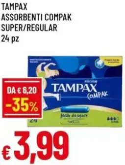 Famila Tampax assorbenti compak super/regular offerta