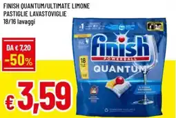 Famila Finish quantum/ultimate limone pastiglie lavastoviglie offerta