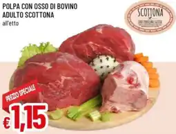 Famila Polpa con osso di bovino adulto scottona offerta