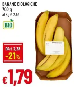 Famila Banane biologiche offerta