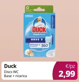 Acqua & Sapone Duck Discs WC Base + ricarica offerta