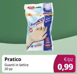 Acqua & Sapone Pratico Guanti in lattice 20 pz offerta