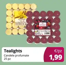 Acqua & Sapone Tealights Candele profumate 25 pz offerta