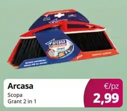 Acqua & Sapone Arcasa Scopa Grant 2 in 1 offerta
