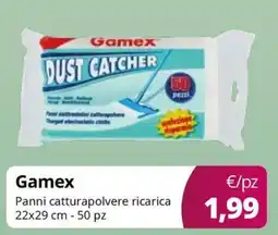 Acqua & Sapone Gamex Panni catturapolvere ricarica 22x29 cm - 50 pz offerta