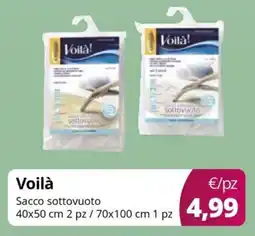Acqua & Sapone Voilà Sacco sottovuoto offerta