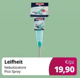 Acqua & Sapone Leifheit Nebulizzatore Pico Spray offerta