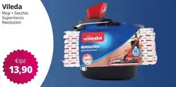 Acqua & Sapone Vileda Mop + Secchio Supermocio Revolution offerta