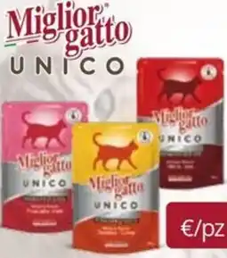 Acqua & Sapone MIGLIORGATTO UNICO Deliziosa mousse: Prosciutto / Tacchino / Vitello offerta