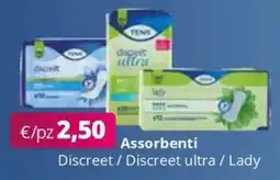 Acqua & Sapone Tena Assorbenti Discreet / Discreet ultra/Lady offerta