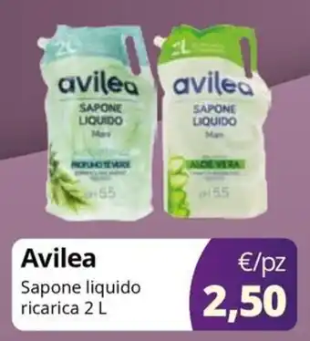 Acqua & Sapone Avilea Sapone liquido ricarica offerta
