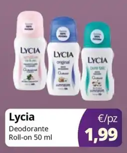 Acqua & Sapone Lycia Deodorante Roll-on offerta