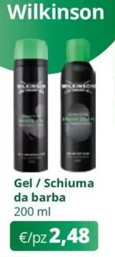 Acqua & Sapone Wilkinson Gel / Schiuma da barba offerta