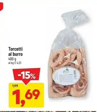 DPiù Torcetti al burro offerta
