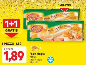 DPiù Voglia di sfoglia pasta sfoglia offerta