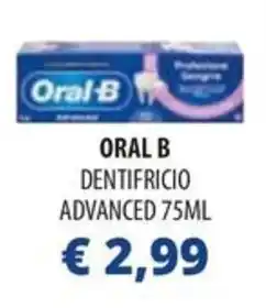 Acqua & Sapone Oral b dentifricio advanced offerta