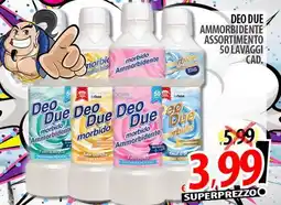 Il Genio Supermercato Deo due ammorbidente assortimento 50 lavaggi offerta