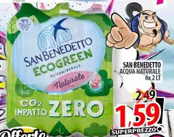 Il Genio Supermercato San benedetto acqua naturale offerta