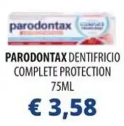 Acqua & Sapone Parodontax dentifricio complete protection offerta
