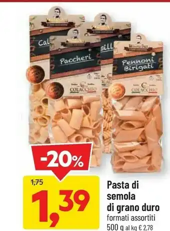 DPiù Pasta di semola di grano duro offerta