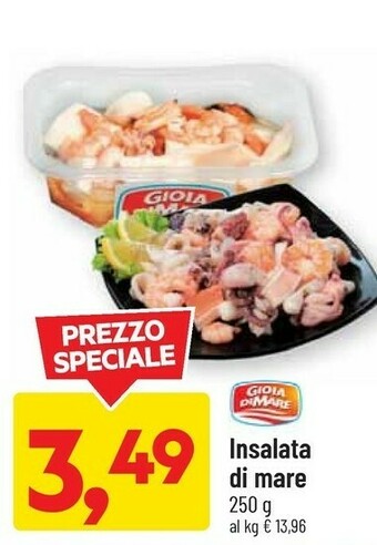 DPiù Gioia di mare insalata di mare offerta