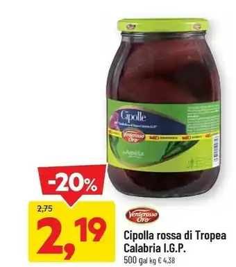DPiù Cipolla rossa di tropea calabria igp offerta