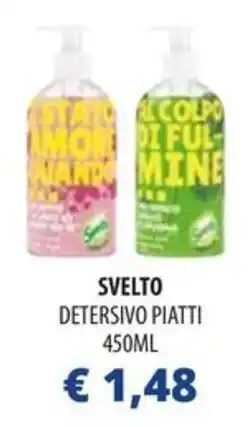Acqua & Sapone Svelto detersivo piatti offerta