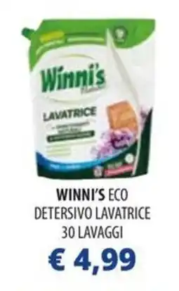 Acqua & Sapone Winni's eco detersivo lavatrice 30 lavaggi offerta