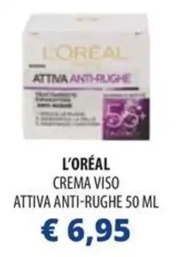 Acqua & Sapone L'oréal crema viso attiva anti-rughe offerta