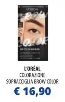 Acqua & Sapone L'oréal colorazione sopracciglia brow color offerta