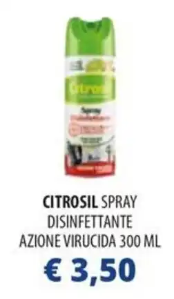 Acqua & Sapone Citrosil spray disinfettante azione virucida offerta