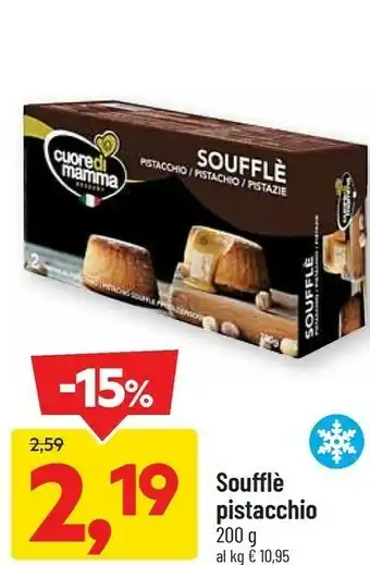 Cuore di mamma - soufflè pistacchio 200 g(ml)