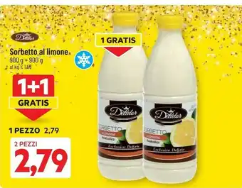 Sorbetto al limone