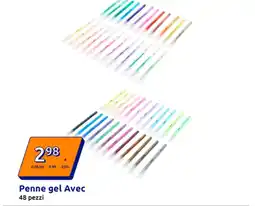 Action Penne gel Avec 48 pezzi offerta