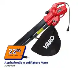 Action Aspirafoglie e soffiatore Aspirafoglie e soffiatore Varo 3.300 watt offerta