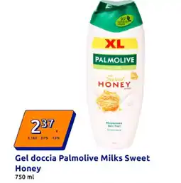 Action Gel doccia Palmolive Milks Sweet Honey offerta