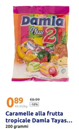 Action Caramelle alla frutta tropicale Damla Tayas offerta