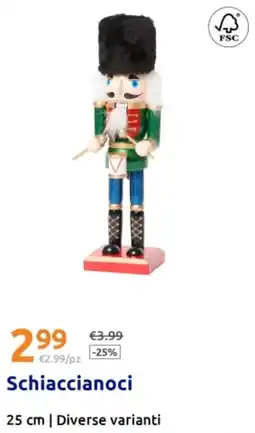 Action Schiaccianoci 25 cm | Diverse varianti offerta