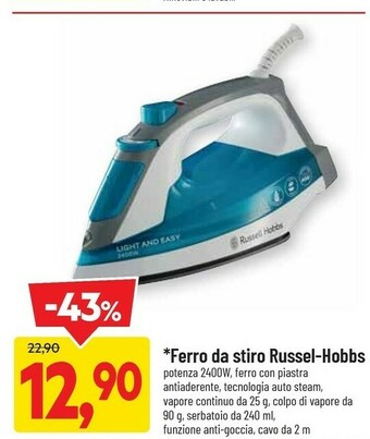 DPiù Ferro da stiro offerta