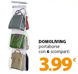 Famila Superstore DOMOLIVING portaborse con 6 scomparti offerta