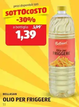 ALDI Bellasan olio per friggere offerta