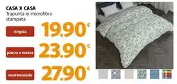 Famila Superstore CASA X CASA Trapunta in microfibra stampata offerta