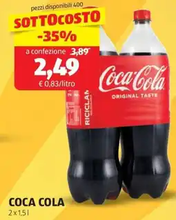 ALDI Coca cola offerta