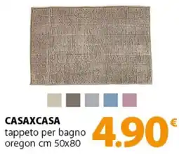 Famila Superstore CASAXCASA tappeto per bagno oregon cm 50x80 offerta