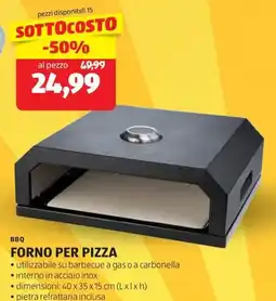 ALDI Bbq forno per pizza offerta