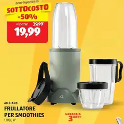 ALDI Ambiano frullatore per smoothies offerta